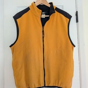 REI Men's Mustard and Black Vest